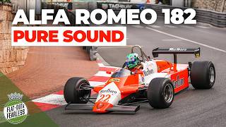 '80s V12 F1 sounds around Monaco can't be beaten | 1982 Alfa Romeo 182