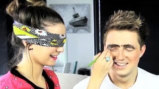 The Blindfolded Makeup Challenge