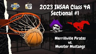 PNN - Merrillville vs. Munster 2023 Boys' Basketball Sectional Highlights