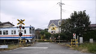 関東鉄道常総線　水海道駅南第2踏切 (その2)