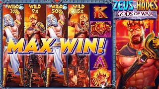 THIS WAS THE COOLEST MAX WIN I HAVE EVER SEEN ON ZEUS VS HADES!