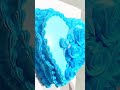 blue heart cake decorating ideas🍰🎂🎂 cake decorating ideas blue heart cake icing shorts