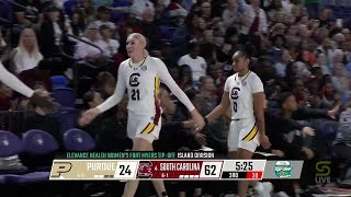 4th QTR: #4 South Carolina Gamecocks vs Purdue, November 30, 2024 | Women's College Basketball