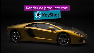 RENDER de producto con KEYSHOT, Time Lapse render DISEÑO INDUSTRIAL, (producto, proyecto)