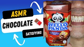 ASMR | HELLO PANDA | Chocolate🍫 #DoctorTristanPeh #ASMR #shorts