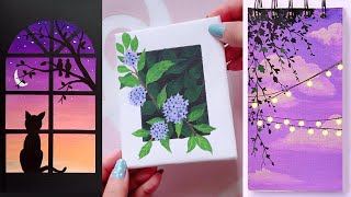 10 Super Easy Painting Lesson Ideas - Painting For Beginner