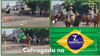 Cavalgada no desfile de 7 de setembro