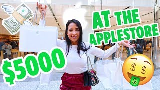 I WASTED $5000 AT THE APPLE STORE (**GIVEAWAY ENDED**) | Mar