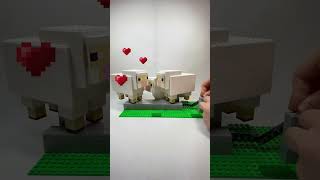 Breeding sheep【Minecraft】【LEGO】#lego #Minecraft #shorts