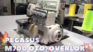 PEGASUS M700 OVERLOK FULL OTOMATİK ELEKTRİKLİ