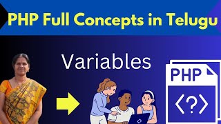 Variables in PHP || 3 || PHP in telugu