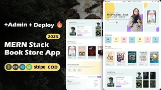 Complete MERN Stack Book Store App Using React, MongoDB, Express, Node - Build & Deploy Book Store