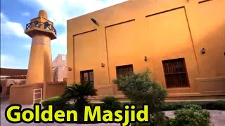 The Golden Masjid in Doha Qatar