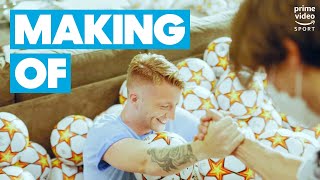 Bällebad für Marco Reus! | Am Prime Video Set mit Reus, Gomez, Gnabry, Poulsen, ViscaBarca, IamTabak