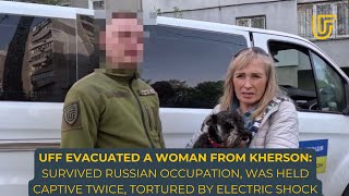 UFF evacuated a woman from Kherson: survived Russian occupation