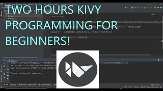2 Hours Python Kivy Programing For Beginners
