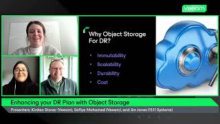 Enhancing your DR Plan with Object Storage