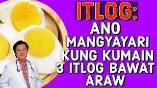 Ano Mangyayari kung Kumain 3 Itlog Bawat Araw - By Doc Willie Ong