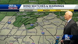 Storm system to bring gusty winds to Susquehanna Valley