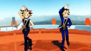 【MMD】Happy Synthesizer【yugioh!】yugi yami