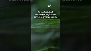 IBU BAPA TERIMA KASIH ATAS KETULUSAN DAN PENGORBANANMU