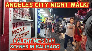 Valentine’s Day Scenes in Balibago – Angeles City Night Walk!