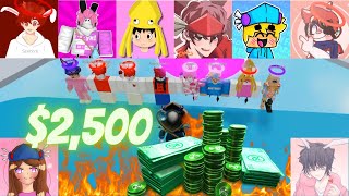 $2,500 Robux EXTREME Tower of Hell YouTuber Competition (ROBLOX)