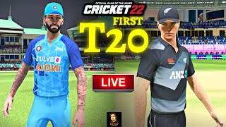 India vs New Zealand 1st T20 Match - Cricket 22 Live - RtxVivek | Later GTA V