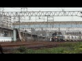 【hd】ヘッドマーク付ef66 27♪ 吹 牽引の貨物列車 5767レ白ホキ 笠寺駅