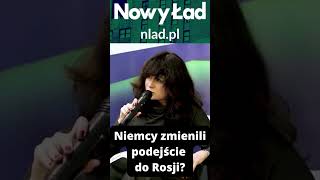 Czy Niemcy zmienili podejście do Rosji? - Olga Doleśniak-Harczuk #shorts