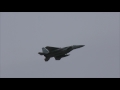 4k 新田原基地　305sq梅組f 15イーグル　3nd mission離陸　2017 1 5 jasdf 航空自衛隊