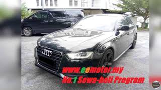 EE SEWA BELI PROGRAM AUDI A4 2014 NEW UNIT FROM RM 128/DAY