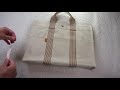 under $400 hermes herline tout canvas bag pm and mm size