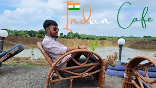 The Indian Cafe Bhavnagar | A cosy cafe to hangout having a Lake side View | Shivam Solanki