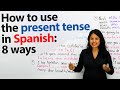 Learn Spanish Verbs and Tenses: Present Tense