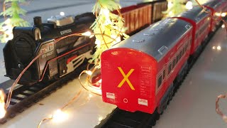 Centy Toys Train Christmas special| Indian passenger train in snow | Railking Classic Train