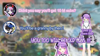 Towa Toba-san will get 10 Million subs in 30 years (Tokoyami Towa/Mondo/Selly)