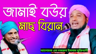 জামাই বউর মাছ বিরান মাজার ওয়াজ আলোচকঃ মাওলানা নজরুল ইসলাম যুক্তিবাদী ছাহেব রাতাবাড়ি করিমগঞ্জ আসাম