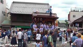 成田祇園祭2018　中日16　東町　薬師堂前