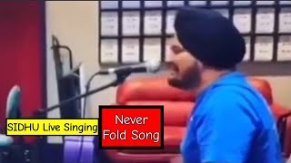 Extended Never Fold Song Live By Sidhu Moose Wala