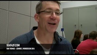 Rob Thomas iZombie WonderCon 2016 Interview