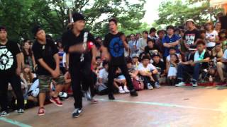 九州男児 vs MAD FOCUS BBOYPARK 2013 本戦