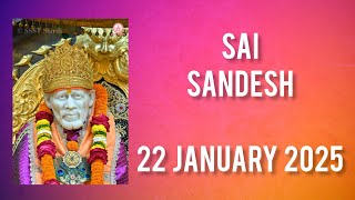 SAI SANDESH || 22 JANUARY 2025