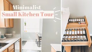 SMALL clutter-free Kitchen Tour | Small kitchen organization ✨