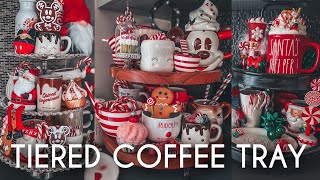 Christmas Tiered Coffee Tray Tutorial