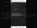 Creating Custom Exceptions In Python | Python Tutorial