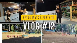 pre-quatar match⚽😍(after match party chai khatra va) watch till the end😅different singers in field🤣🎤