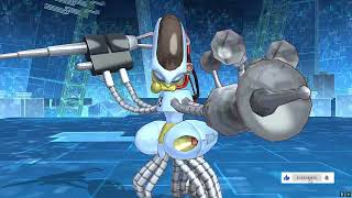 PlatinumSukamon evolve Vademon Ebemon and Skill.: Digimon Cyber Sleuth