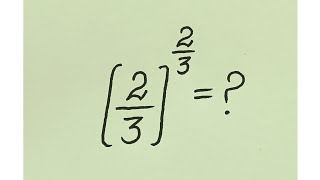 Ukraine l Nice Olympiad Math Exponential Expression l Easy & Tricky Solution