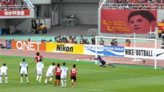 ACL2011杭州戦(H)　藤本PK